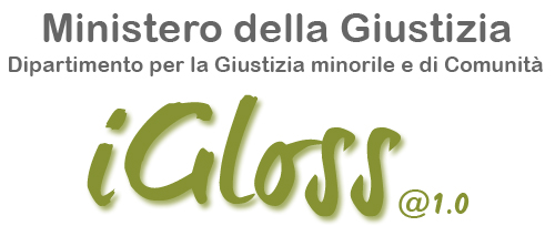 Ministero della Giustizia - Glossario